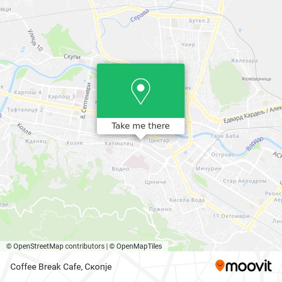 Coffee Break Cafe mapa