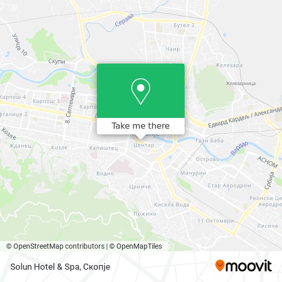 Solun Hotel & Spa map