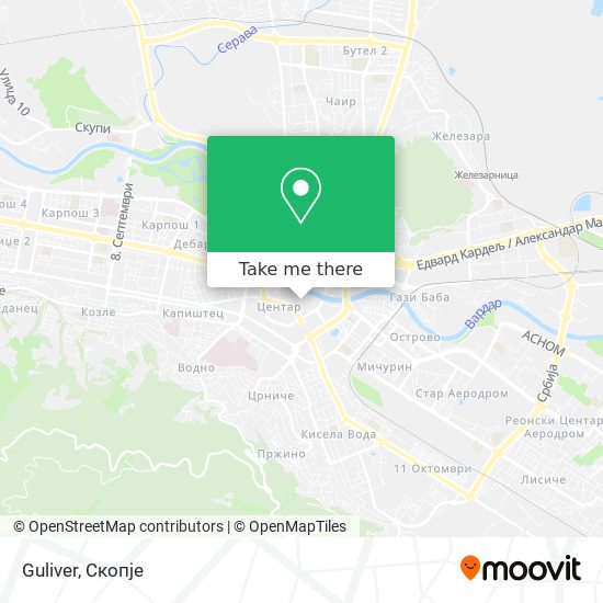 Guliver map