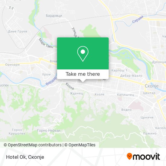 Hotel Ok map