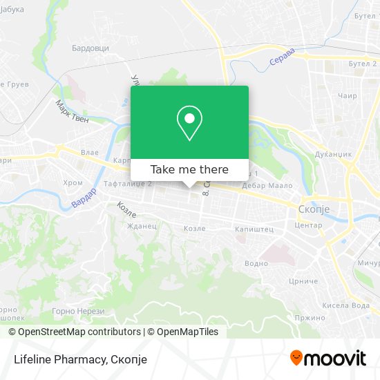 Lifeline Pharmacy map
