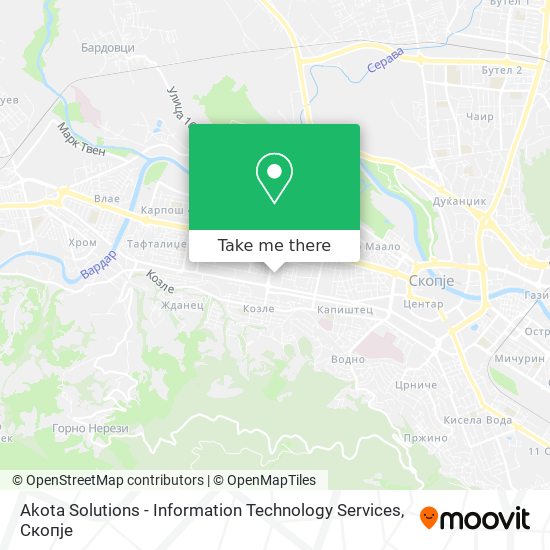 Akota Solutions - Information Technology Services mapa
