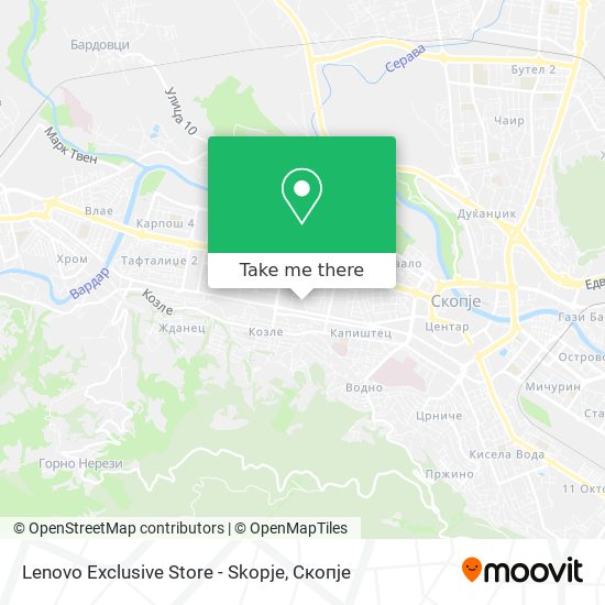 Lenovo Exclusive Store - Skopje map