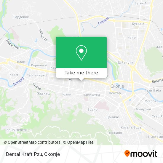 Dental Kraft Pzu mapa