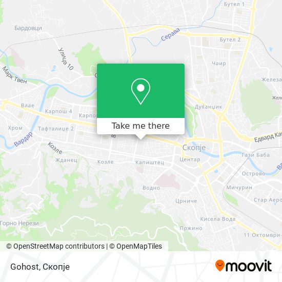 Gohost map