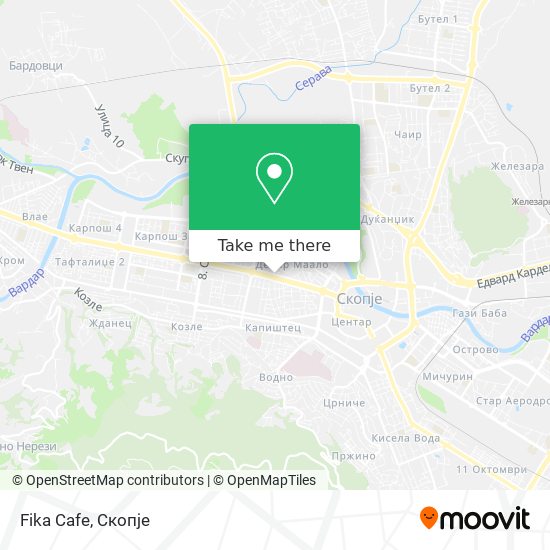 Fika Cafe map