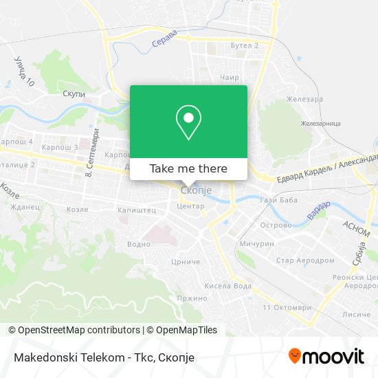 Makedonski Telekom - Tkc mapa
