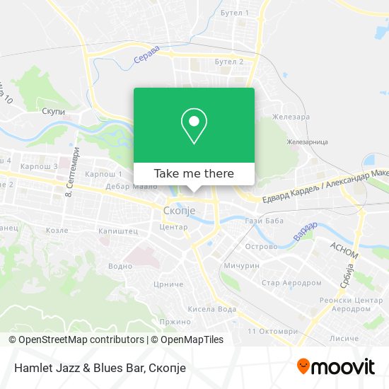 Hamlet Jazz & Blues Bar map