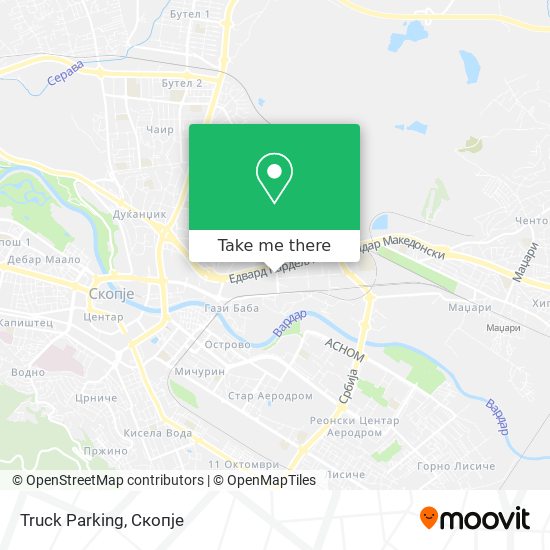 Truck Parking map