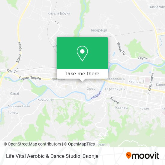 Life Vital Aerobic & Dance Studio mapa