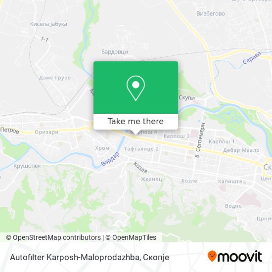 Autofilter Karposh-Maloprodazhba mapa