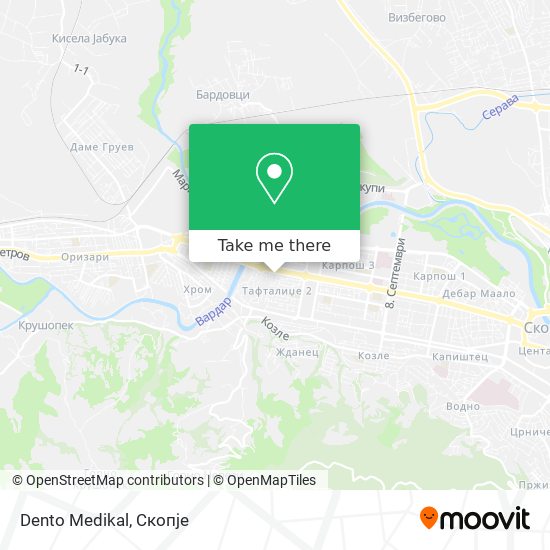 Dento Medikal map