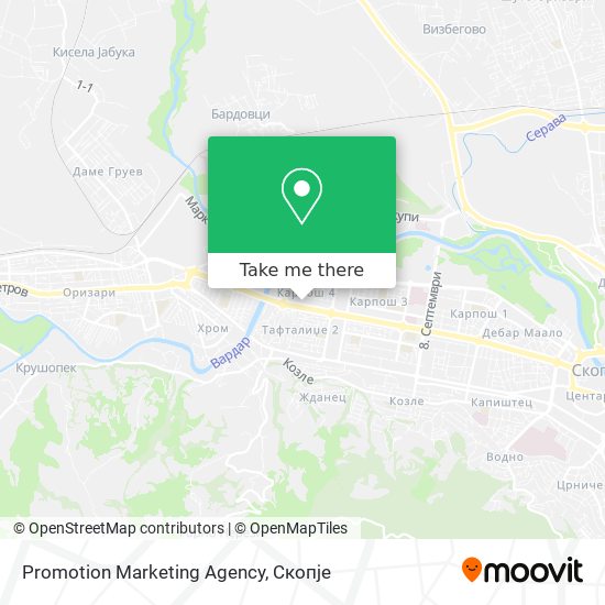 Promotion Marketing Agency mapa