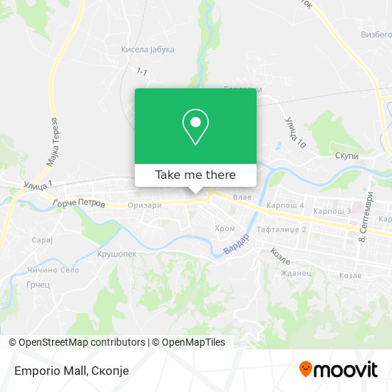 Emporio Mall map