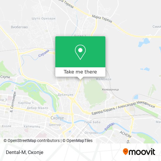 Dental-M mapa