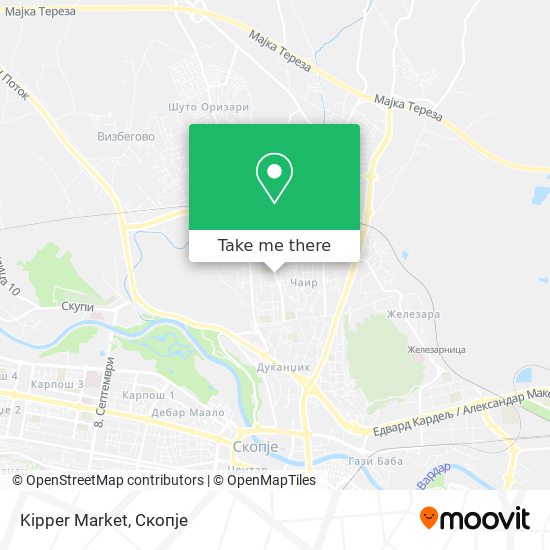 Kipper Market map