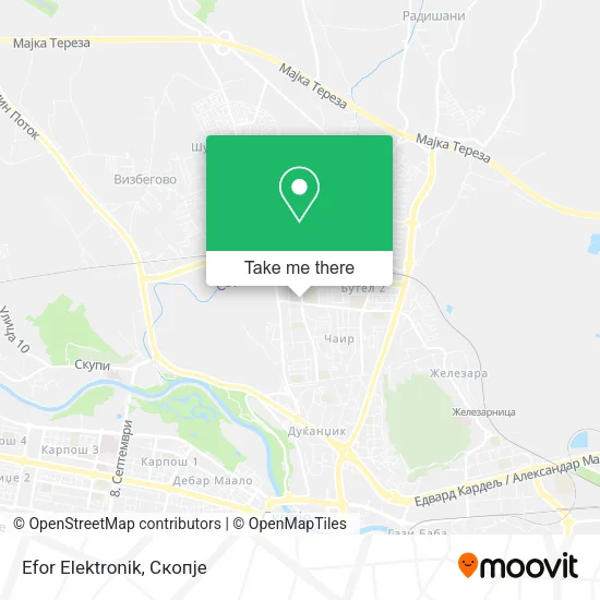 Efor Elektronik map