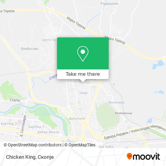 Chicken King map