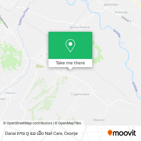 Danai ການ ດູ ແລ ເລັບ Nail Care map