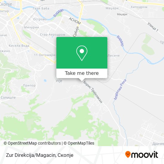 Zur Direkcija/Magacin map