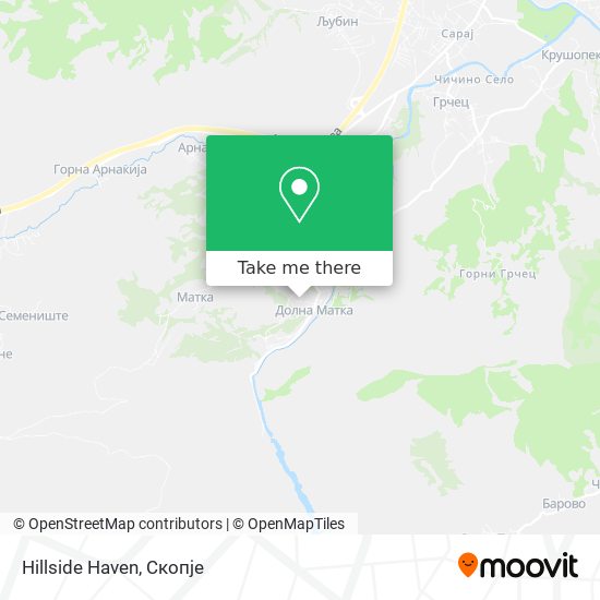 Hillside Haven map
