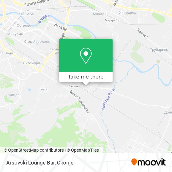 Arsovski Lounge Bar map