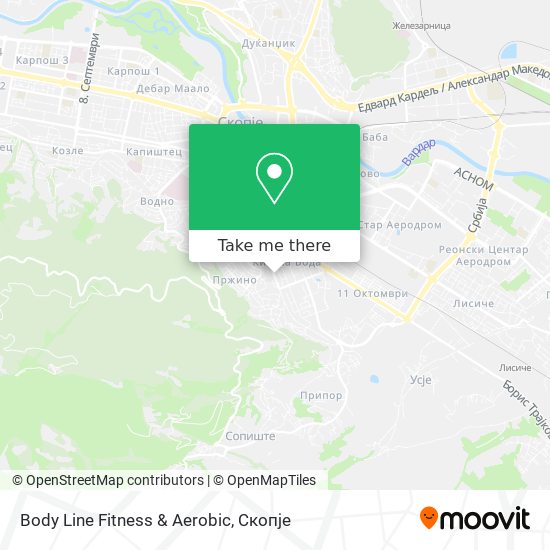 Body Line Fitness & Aerobic map
