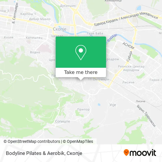 Bodyline Pilates & Aerobik map