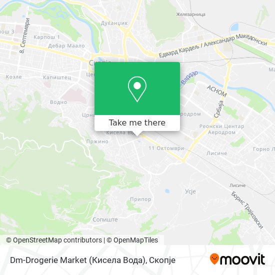 Dm-Drogerie Market (Кисела Вода) map