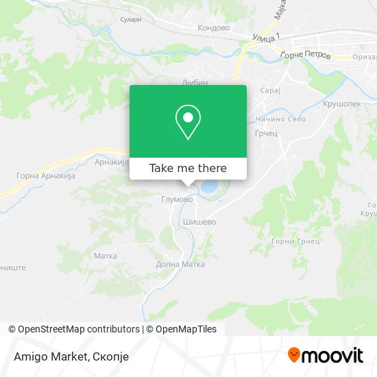 Amigo Market map