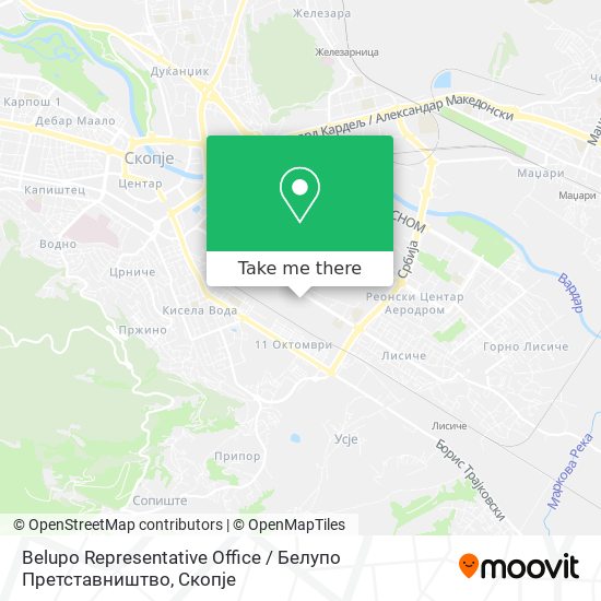 Belupo Representative Office / Белупо Претставништво map