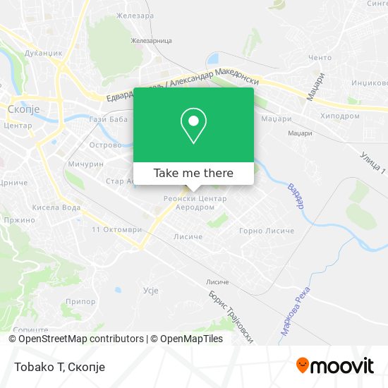 Tobako T map