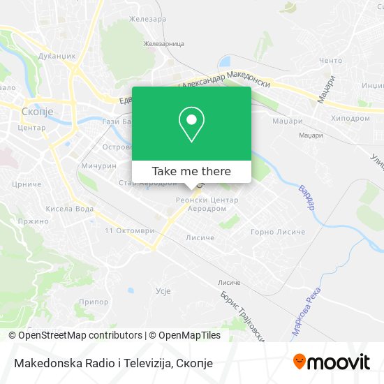 Makedonska Radio i Televizija map