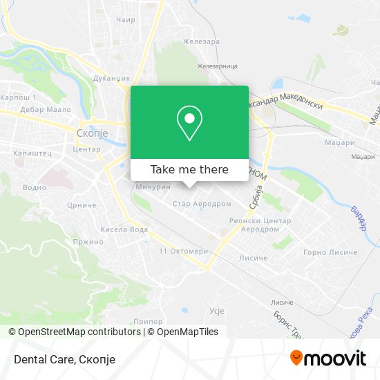 Dental Care map