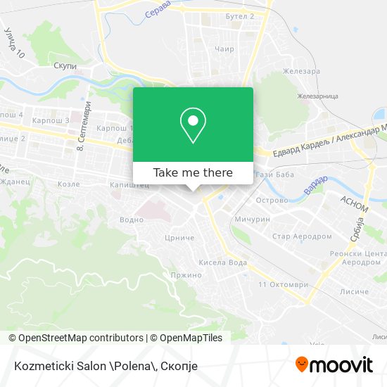 Kozmeticki Salon \Polena\ map
