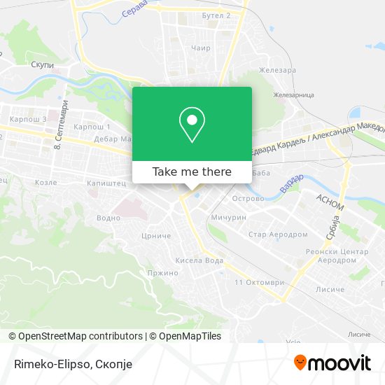 Rimeko-Elipso mapa