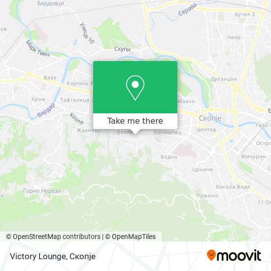 Victory Lounge map