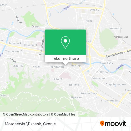 Motoservis \Dzhani\ map