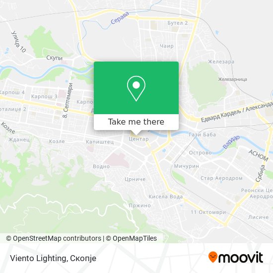 Viento Lighting map