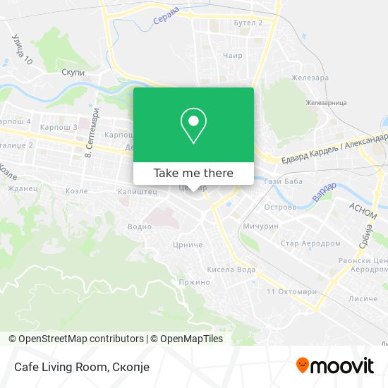 Cafe Living Room map