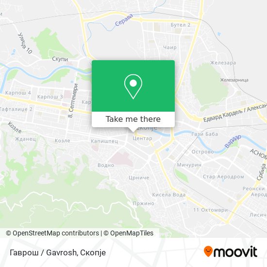 Гаврош / Gavrosh map