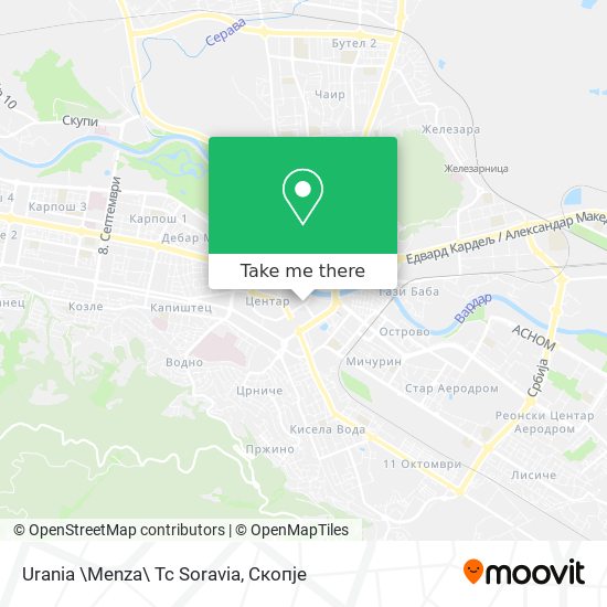 Urania \Menza\ Tc Soravia map