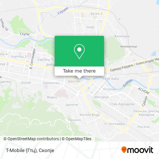 T-Mobile (Гтц) map