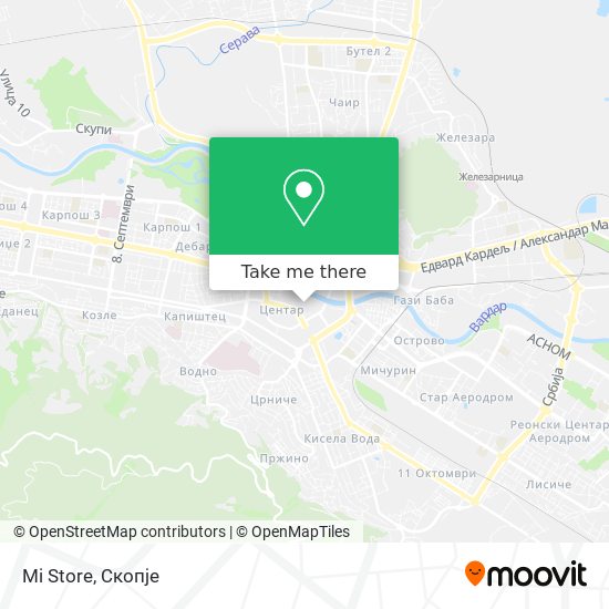 Mi Store map