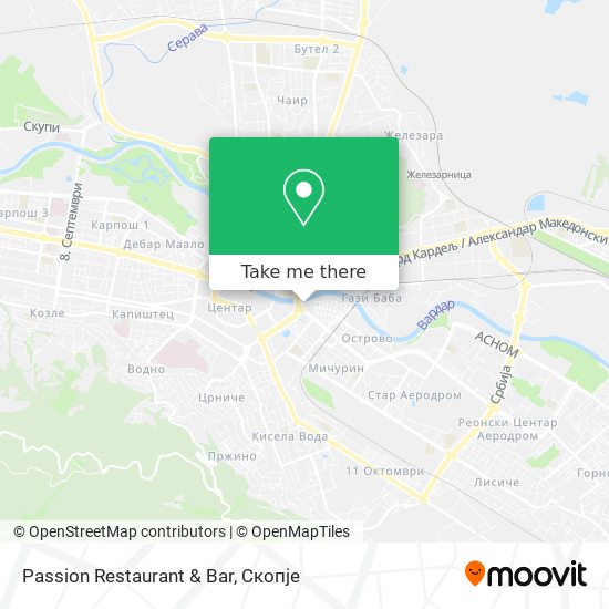 Passion Restaurant & Bar map
