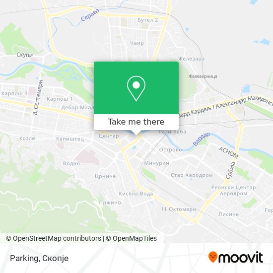 Parking map