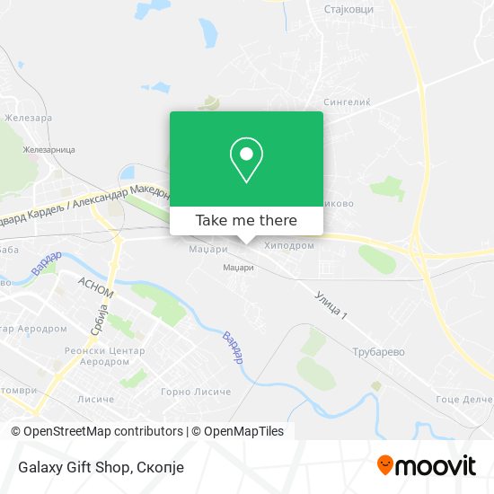 Galaxy Gift Shop mapa