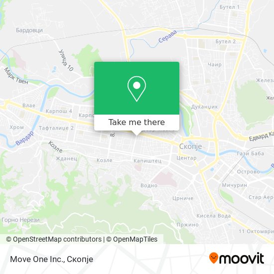 Move One Inc. map