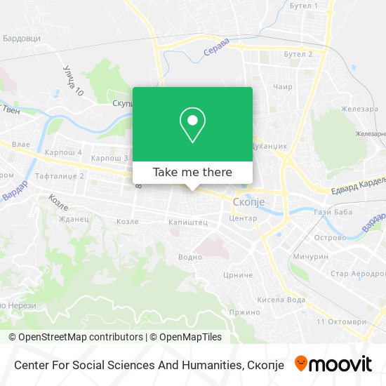 Center For Social Sciences And Humanities map