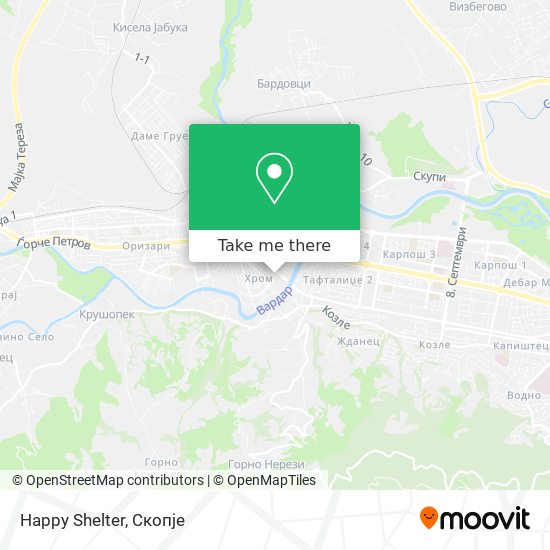 Happy Shelter map